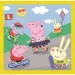 Peppa Wutz: Ein glücklicher Tag 3-in-1 Puzzle - Trefl