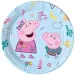 Peppa Wutz Pappteller 8er-Set 23cm
