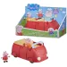 Peppa Wutz: Peppas Familienauto in Rot Figuren-Set - Hasbro