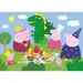 Peppa Wutz Supercolor 2-in-1 Puzzle 2x20 Teile - Clementoni