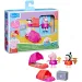 Peppa Wutz: Übernachtungsparty Spielset mit Peppa Wutz und Zoë Zebra Figuren - Hasbro