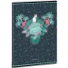 Pink Flamingo A/4 extra geheftetes, liniertes Heft, 40 Seiten