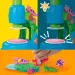 Play-Doh: Wonder Glow Mikroskop-Knetset mit leuchtenden Elementen – Hasbro