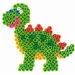 PlayBox: 9mm bügelbare Perlenplatte 5 Stück Dino