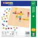 PlayBox: ABC buntes Holz-Lernspiel 25x25cm