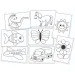 PlayBox: Ausmalbare Nähkarten-Set 48 Stück