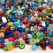 PlayBox: Bunte Glasperlen zum Auffädeln, 1 kg Packung