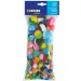 PlayBox: Buntes 100-teiliges Pompon-Set in verschiedenen Größen