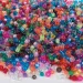PlayBox: Buntes fädelbares Perlen-Set in Zylinderform und Würfel-ABC, 1000-teiliges Paket