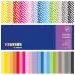 PlayBox: Dekoratives farbiges und gemustertes Kartonpapier-Set, 24 Stück