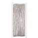 PlayBox: Elastische silbergraue Schnur 50 Meter Rolle mit 1mm Dicke