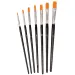 PlayBox: Flachkopfpinsel-Set 7-teilig