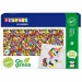 PlayBox: Go Green 5mm MIDI Bügelperlen-Set mit quadratischer Grundplatte, 4000 Stück Packung
