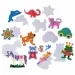 PlayBox: Grundplatten-Set für 5mm MIDI Bügelperlen, 18-teiliges Set