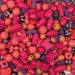 PlayBox: Holzperlen zum Auffädeln in Pink und Lila, gemischt, 250g-Set
