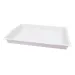 PlayBox: Kunststoff weiße Tablett mit Griffen 41x31cm