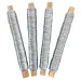 PlayBox: Metall 0,5mm Bindedraht in Silber, 50m, 4er-Set