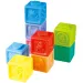 Playgo: Weiche Regenbogen-Bausteine
