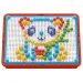 Quercetti: Bunte Steckmosaik-Set mit Tieren, 150 Stück