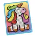 Quercetti: Pixel Art Einhorn Mosaik