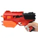 Raid Launcher: Manuelle Schaumstoffwaffe mit Zielscheibe und Patronen 26cm
