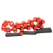 Rattle Belt Track Pro: Schaumstoffschusswaffe mit Magazin und Munition, Schussweite 18 Meter