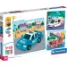 Rettungsfahrzeuge 3x48 Teile Supercolor Puzzle - Clementoni