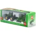 SIKU John Deere Amazone Centaur Traktor und Egge 1/87