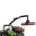 SIKU John Deere Holztransporttraktor 1/50