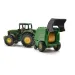 SIKU John Deere Traktor mit Rundballenpresse 1/72