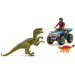 Schleich: Flucht mit Quad vor dem Velociraptor Set (41466)