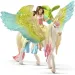 Schleich: Surah mit glitzerndem Pegasus Figur (70566)