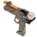 Space Warrior: Metall-Elektro-Raumwaffe mit Licht und Ton 24cm