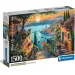 Spaziergang im Hafen HQC 1500-teiliges Compact-Puzzle - Clementoni