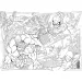 Spider-Man 2-in-1 Maxi 150-teiliges Puzzle und Malset 70x50cm – Lisciani