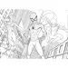 Spider-Man 2-in-1 Maxi 60-teiliges Puzzle und Malset 70x50cm – Lisciani