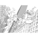 Spider-Man 2-in-1 Puzzle und Malbuch, 48 Teile, 35x25 cm – Lisciani