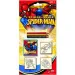 Spider-Man 3-teiliges Stempelset mit Buntstiften