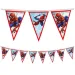 Spiderman-Motiv wiederverwendbare Party-Wimpelkette 230cm