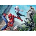 Spiderman ausmalbares 2-in-1 Puzzle mit 100 Teilen