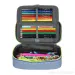 Spirit: Bauernhof-farbene ovale Federmappe 23x10x5,5cm