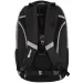 Spirit: Campus schwarz-weißer abgerundeter Schulranzen, Rucksack 46x32x19cm
