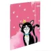 Spirit: Cat Queen schwarzer Katzen-Schulranzen, Rucksack 5-teiliges Set 38x17x28cm