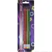 Spirit: Dreikant-HB-Neon-Bleistift mit Radiergummi, 4er-Set