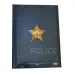 Spirit: Gummimappe mit Polizeilichtern im A4-Format