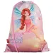 Spirit: Magic Fantasy Turnbeutel mit rotem Haarfee-Muster, Sportbeutel 33x47cm