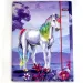 Spirit: Magical Dream Einhorn-Muster Gummibandmappe in A4-Größe