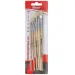 Spirit: Naturholz-Pinselset 6-teilig