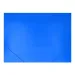 Spirit: Neonblauer Gummimappe A3