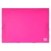 Spirit: Neonpinker Gummizug-Ordner A4